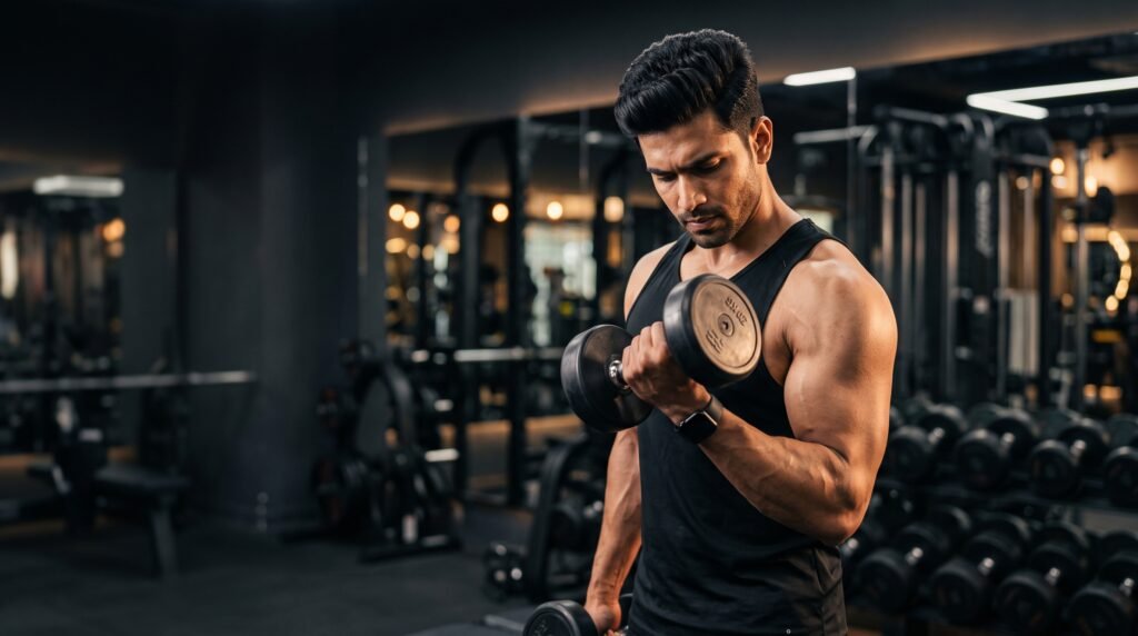 Members training with a coach in a premium modern gym